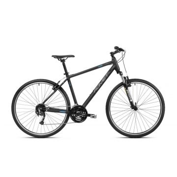Bicicleta de trekking pentru barbati Romet Orkan 3 M Lite Negru/Albastru 2023 Bicicleta de trekking pentru barbati Romet Orkan 3 M Lite Negru/Albastru 2023