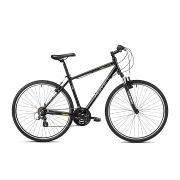 Bicicleta de trekking pentru barbati Romet Orkan M Lite Negru/Galben 2023 Bicicleta de trekking pentru barbati Romet Orkan M Lite Negru/Galben 2023