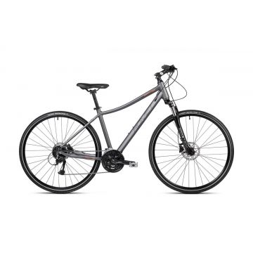 Bicicleta de trekking pentru femei Romet Orkan 6 D Grafit/Cupru 2023 Bicicleta de trekking pentru femei Romet Orkan 6 D Grafit/Cupru 2023