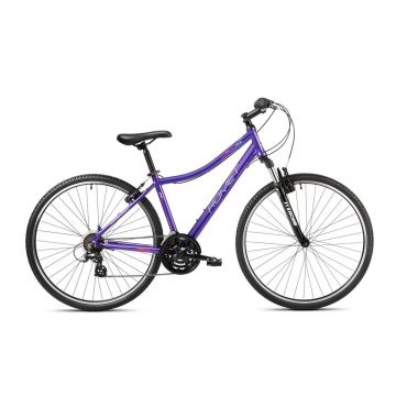 Bicicleta de trekking pentru femei Romet Orkan D Lite Violet/Roz 2023 Bicicleta de trekking pentru femei Romet Orkan D Lite Violet/Roz 2023
