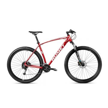 Bicicleta MTB - XC pentru barbati Romet Mustang M2 Lite Rosu/Alb 2023