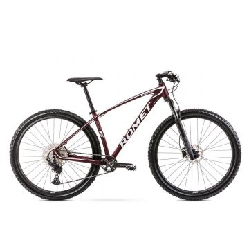 Bicicleta MTB - XC pentru barbati Romet Mustang M6 Visiniu/Alb 2023