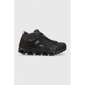 On-running pantofi Cloudtrax Waterproof barbati, culoarea negru