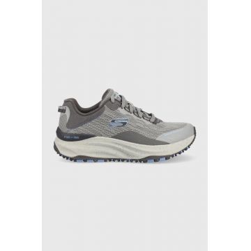 Skechers pantofi Dlux Trail femei, culoarea gri