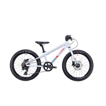 Bicicleta Copii Cube ACID 200 Disc 2023 - 20 Inch, Alb
