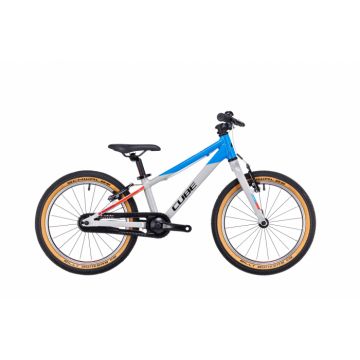 Bicicleta Copii Cube Cubie 180 SLX 2023 - 18 Inch, Albastru-Gri Bicicleta Copii Cube Cubie 180 SLX 2023 - 18 Inch, Albastru-Gri