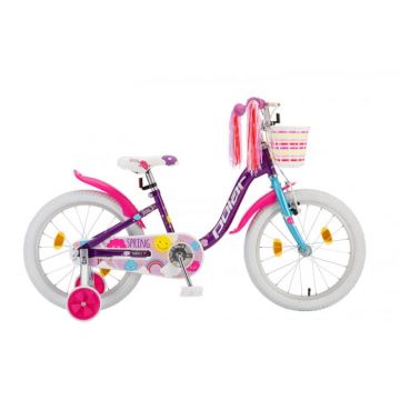 Bicicleta Copii Polar 2023 Spring - 18 Inch, Mov