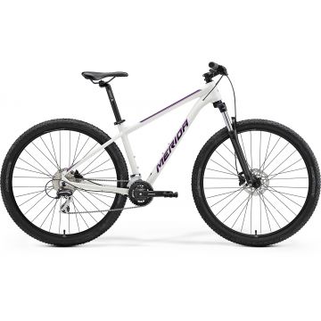 Bicicleta de munte pentru barbati Merida Big.Nine 20-2X Alb/Mov 22/23