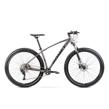 Bicicleta de munte unisex Romet Mustang M4 Grafit/Negru Vers.B 2023