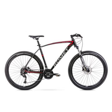 Bicicleta de munte unisex Romet Mustang M7.1 LTD Negru/Rosu 2022 Bicicleta de munte unisex Romet Mustang M7.1 LTD Negru/Rosu 2022