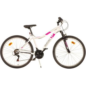 Bicicleta Dino Bikes 27.5 inch MTB femei Ring alb