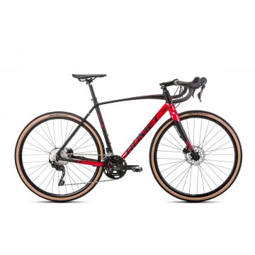 Bicicleta gravel pentru barbati Romet Aspre 2 Negru/Rosu 2023
