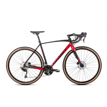 Bicicleta gravel pentru barbati Romet Aspre 2 Negru/Rosu 2023 Bicicleta gravel pentru barbati Romet Aspre 2 Negru/Rosu 2023