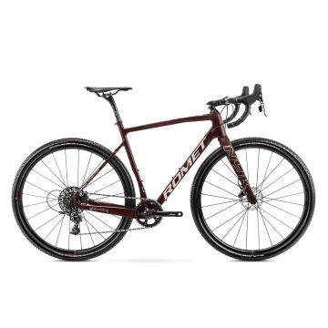 Bicicleta gravel unisex Romet NYK Maro/Bej 2023
