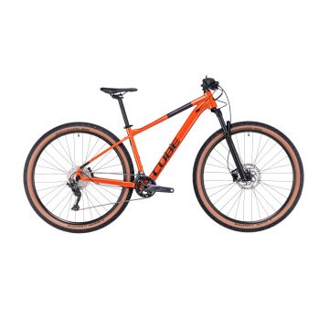 Bicicleta Mtb Cube Attention 2023 - 29 Inch, XL, Portocaliu-Negru