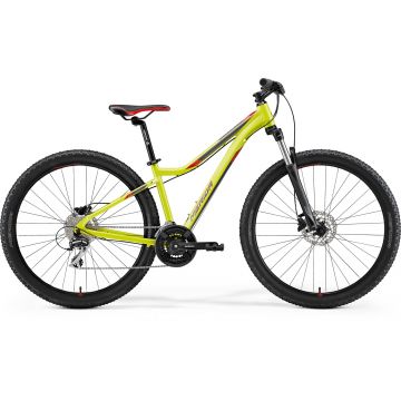 Bicicleta MTB Femei Merida Matts 7.20 Lime/Rosu 22/23