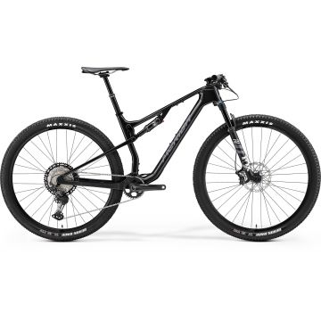 Bicicleta MTB Full Suspension Unisex Merida Ninety-Six RC XT Argintiu/Negru/Argintiu 22/23