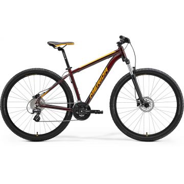 Bicicleta MTB Unisex Merida Big.Nine 15 Bordo/Portocaliu 22/23