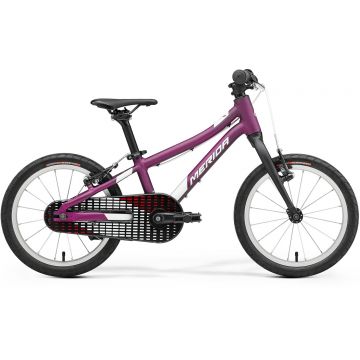 Bicicleta pentru Copii Merida Matts J.16 Lila/Alb/Rosu 22/23