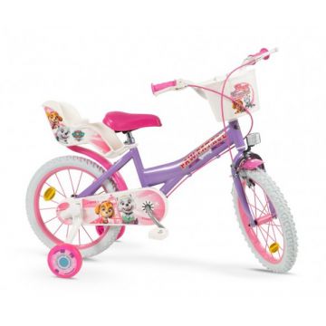 Bicicleta Toimsa 16 inch Paw Patrol mov Bicicleta Toimsa 16 inch Paw Patrol mov