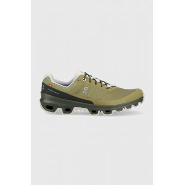 On-running pantofi Cloudventure barbati, culoarea verde On-running pantofi Cloudventure barbati, culoarea verde
