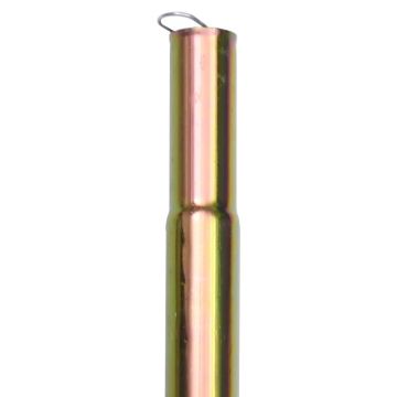 vidaXL Stâlpi pentru parasolar, 2 buc., 250 cm, oțel zincat