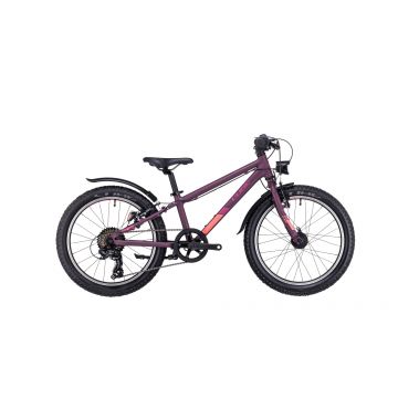 BICICLETA COPII CUBE ACID 200 ALLROAD Purple Orange 2023 roti 20