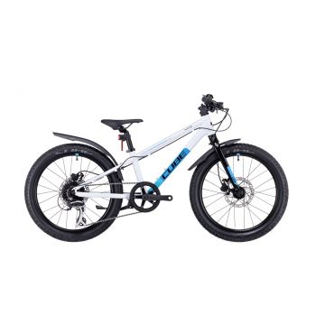 BICICLETA COPII CUBE ACID 200 DISC ALLROAD White Blue 2023 roti 20