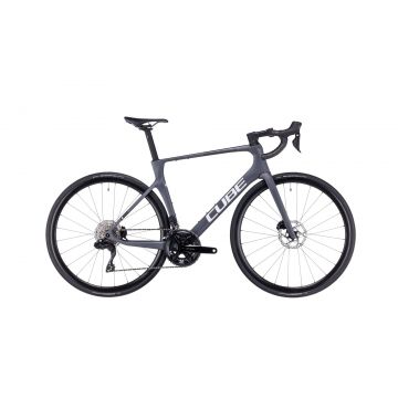 BICICLETA CUBE AGREE C:62 Grey Black 2023 58 cm