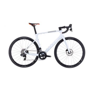 BICICLETA CUBE AGREE C:62 PRO White Orange 2023 50 cm