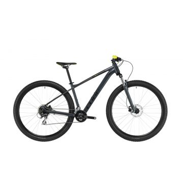 BICICLETA CUBE AIM PRO Grey Flashyellow 2023 cadru XXL (24) - roti 29