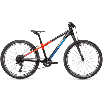 BICICLETA CUBE REACTION 240 SL Black Blue Red 2021 24