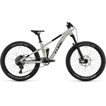 BICICLETA CUBE STEREO 240 PRO GREY GREEN 2023 24 inch