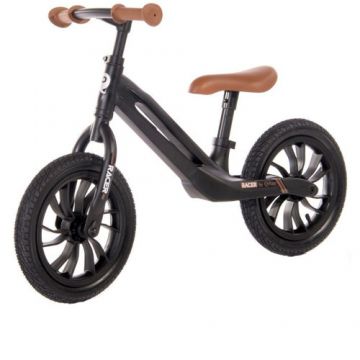 Bicicleta fara Pedale Balance QPlay Racer Negru