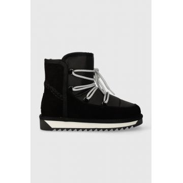 Charles Footwear cizme de iarna Juno culoarea negru, Juno.Boots.Platform