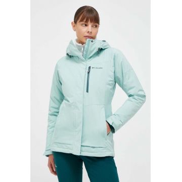 Columbia geaca Ava Alpine Insulated culoarea turcoaz