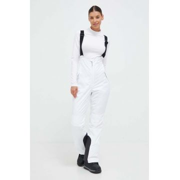 Columbia pantaloni Iceventure culoarea alb