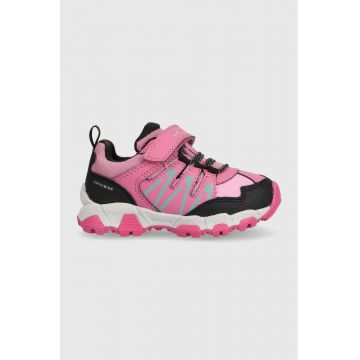 Geox sneakers pentru copii culoarea roz