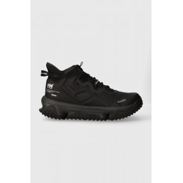 Helly Hansen pantofi UBA CURBSTEP MID bărbați, culoarea negru, izolare usoara 11823.