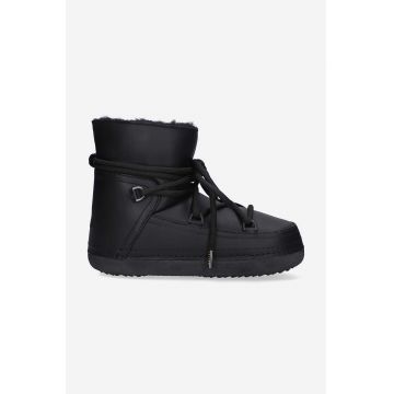 Inuikii bocanci de piele Boot Nappa culoarea negru