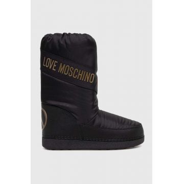 Love Moschino cizme de iarna SKIBOOT20 culoarea negru, JA24032G0HISY000