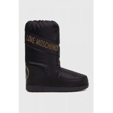 Love Moschino cizme de iarna SKIBOOT20 culoarea negru, JA24032G0HISY000