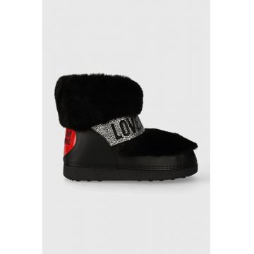 Love Moschino cizme de iarna SKIBOOT20 culoarea negru, JA24202G0HJW0000