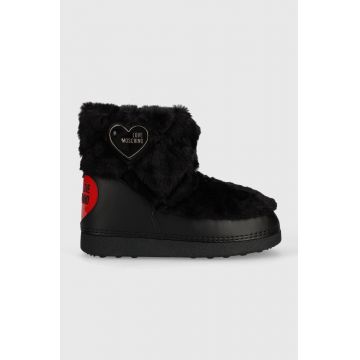 Love Moschino cizme de iarna SKIBOOT20 culoarea negru, JA24232G0HJW0000