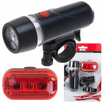 Set 2 lumini cu LED pentru bicicleta