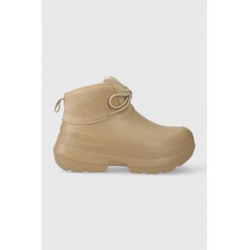 UGG cizme de iarna Tasman X Lace culoarea bej, 1146310