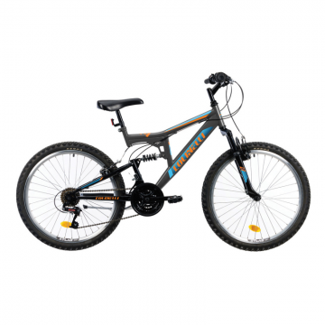 Bicicleta Copii Colinelli 2441 - 24 Inch, Gri