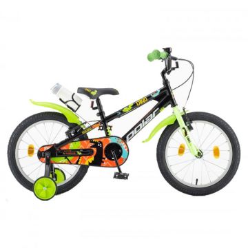 Bicicleta Copii Polar 2023 Dino - 18 Inch, Negru