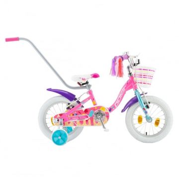 Bicicleta Copii Polar 2023 IceCream - 14 Inch, Roz