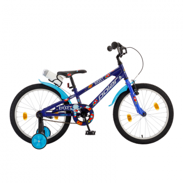 Bicicleta Copii Polar Rocket - 20 Inch, Albastru